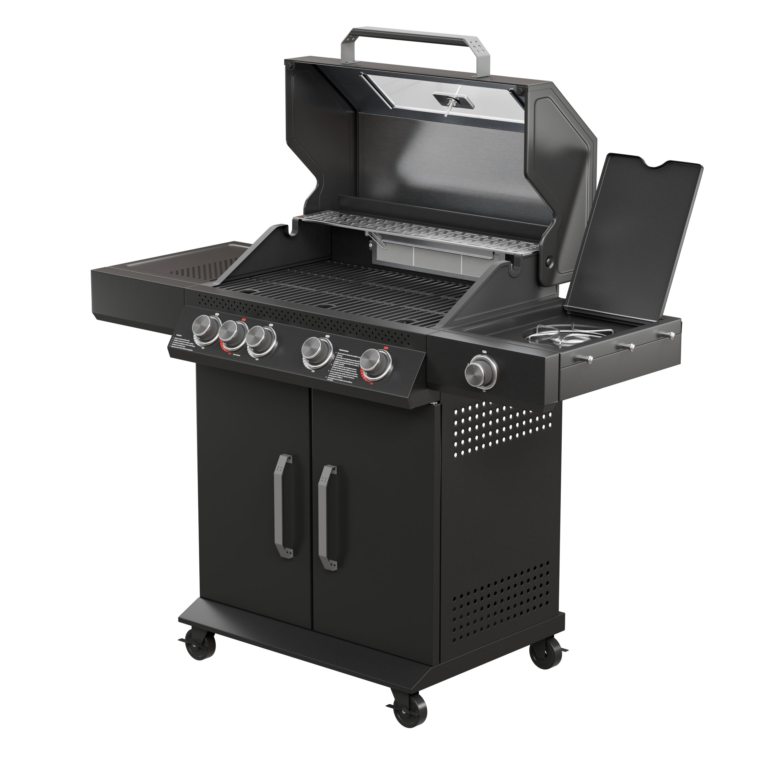 BBQ ΥΓΡΑΕΡΙΟΥ GS GRILL ABYSS VIEW 4+1+1 19kW - Image 5