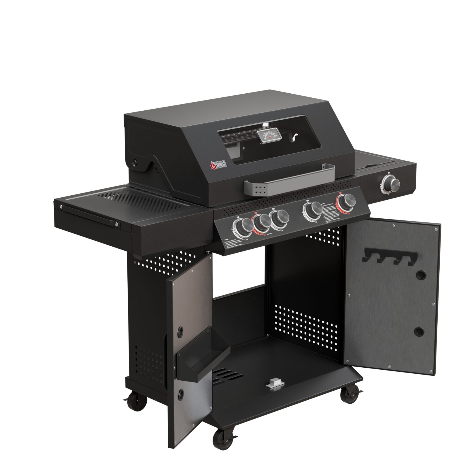 BBQ ΥΓΡΑΕΡΙΟΥ GS GRILL ABYSS VIEW 4+1+1 19kW - Image 4