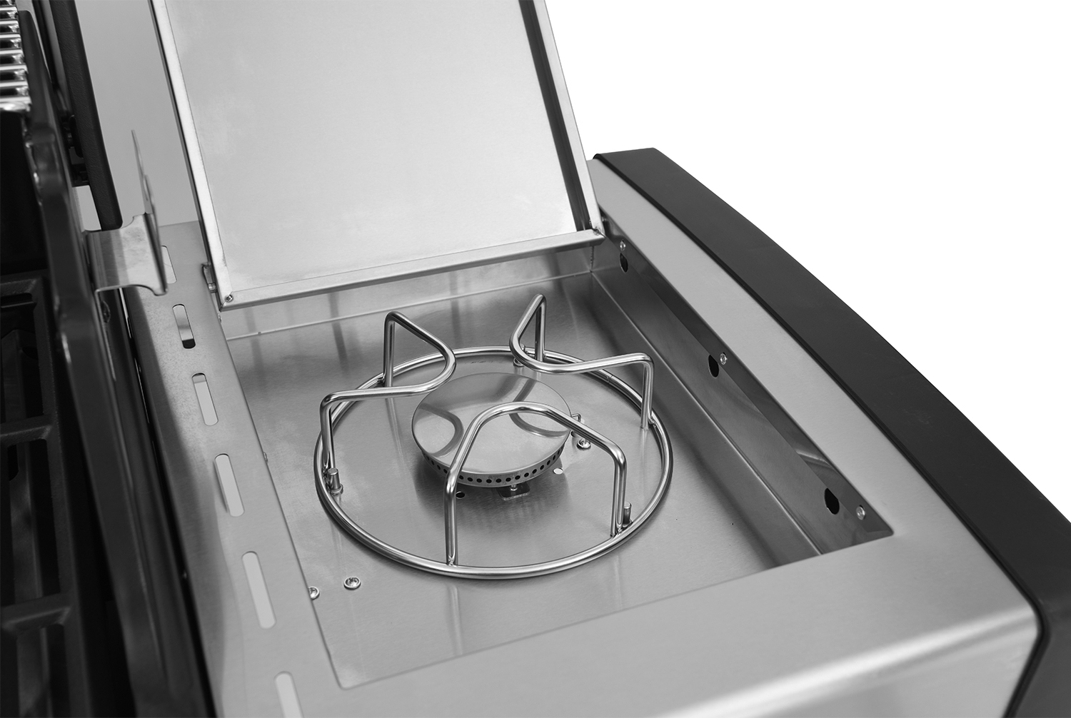 BBQ ΥΓΡΑΕΡΙΟΥ GS GRILL SUPERIOR 4+1+1 ΙΝΟΧ - 21kW - Image 6
