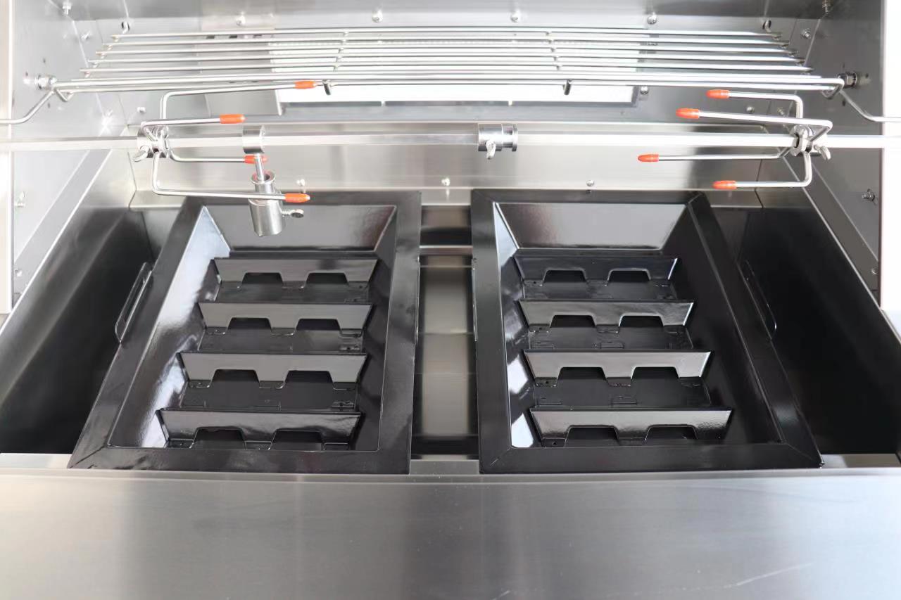 BBQ ΥΓΡΑΕΡΙΟΥ SEMI-PROF TGH-BI-B8B-G 6+1 26,7kW - Image 35