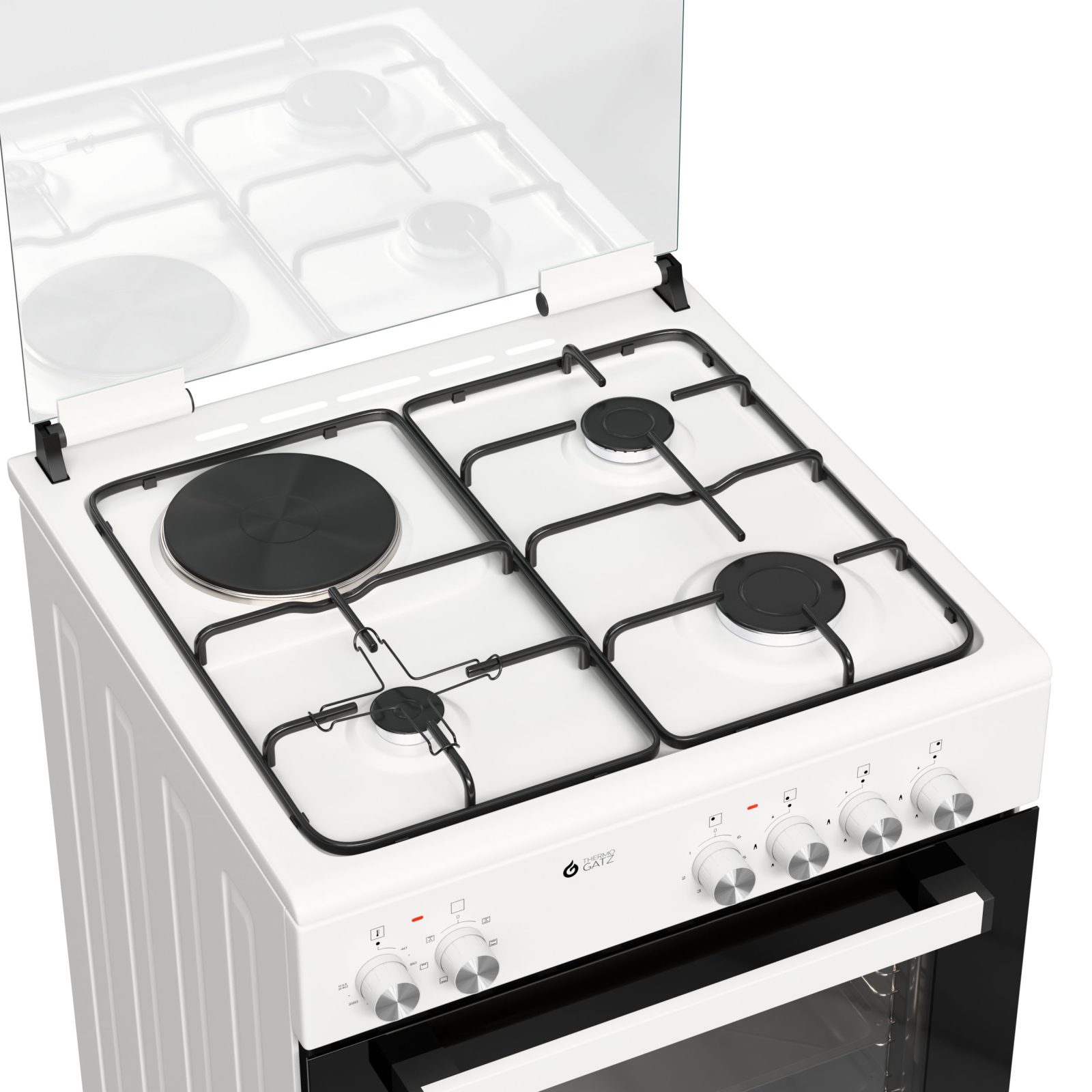 ΚΟΥΖΙΝΑ ΜΙΚΤΗ TGS 3511 WH TURBO - Image 2