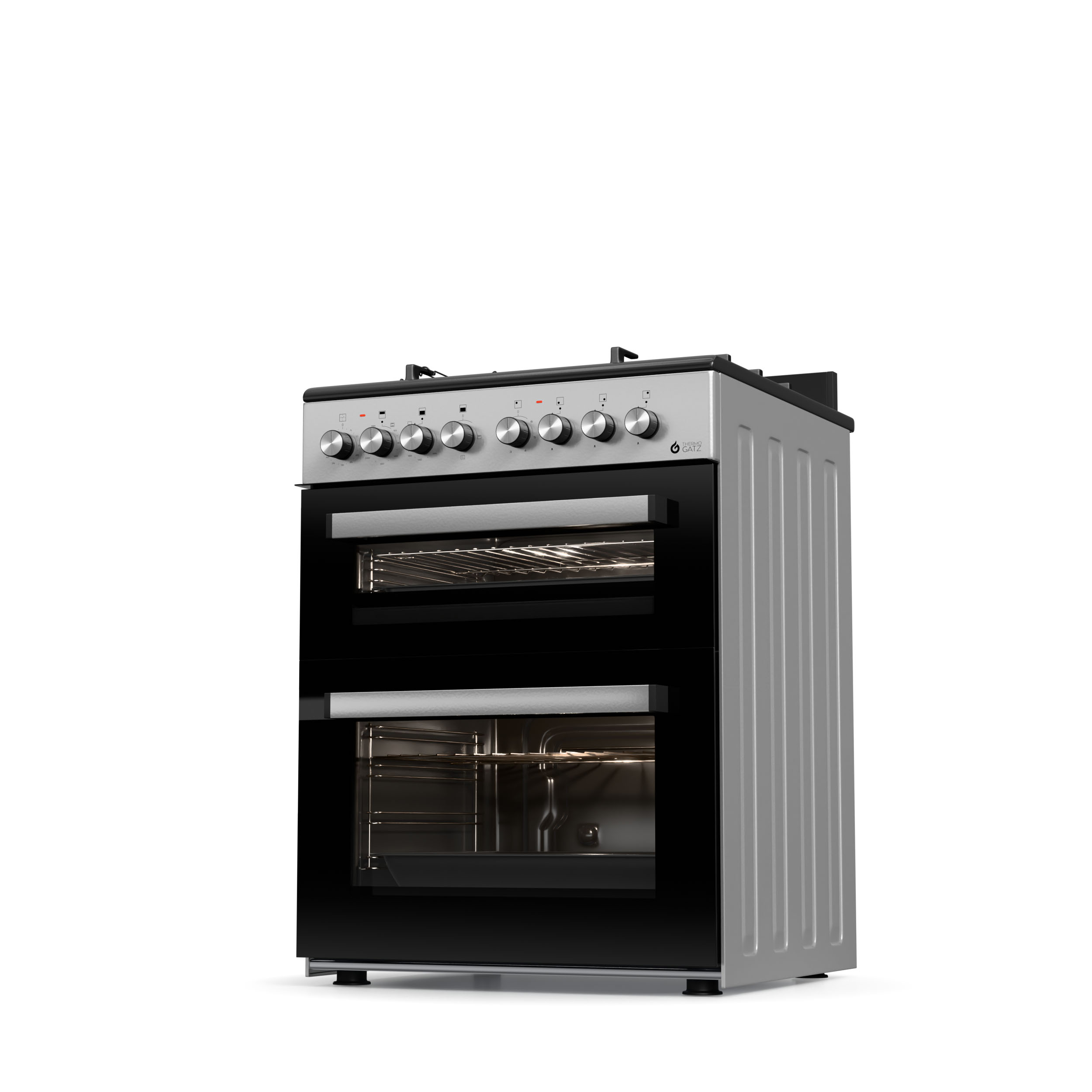 ΚΟΥΖΙΝΑ ΜΙΚΤΗ TGS 8001 IX DOUBLE-CAVITY - Image 4