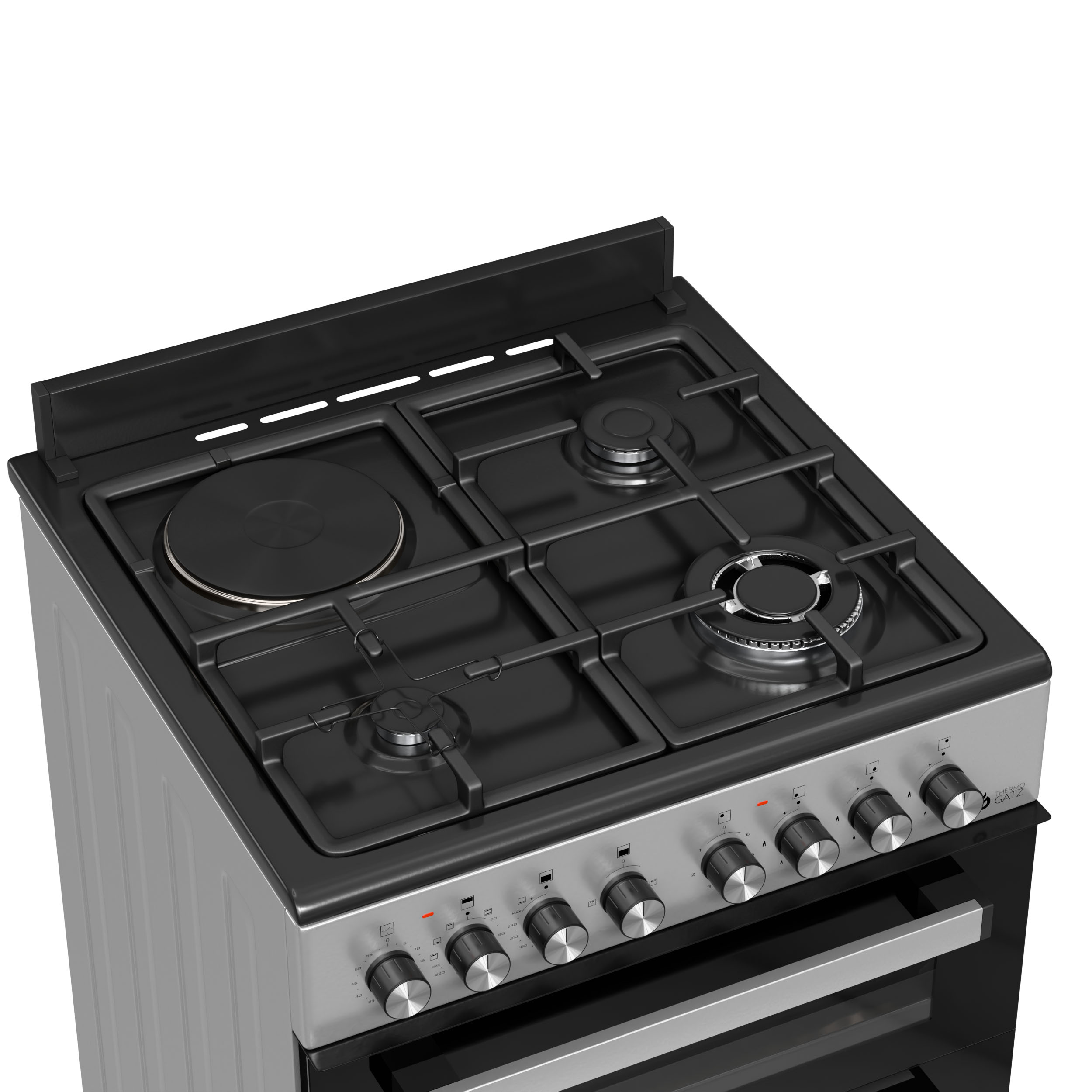 ΚΟΥΖΙΝΑ ΜΙΚΤΗ TGS 8001 IX DOUBLE-CAVITY - Image 2