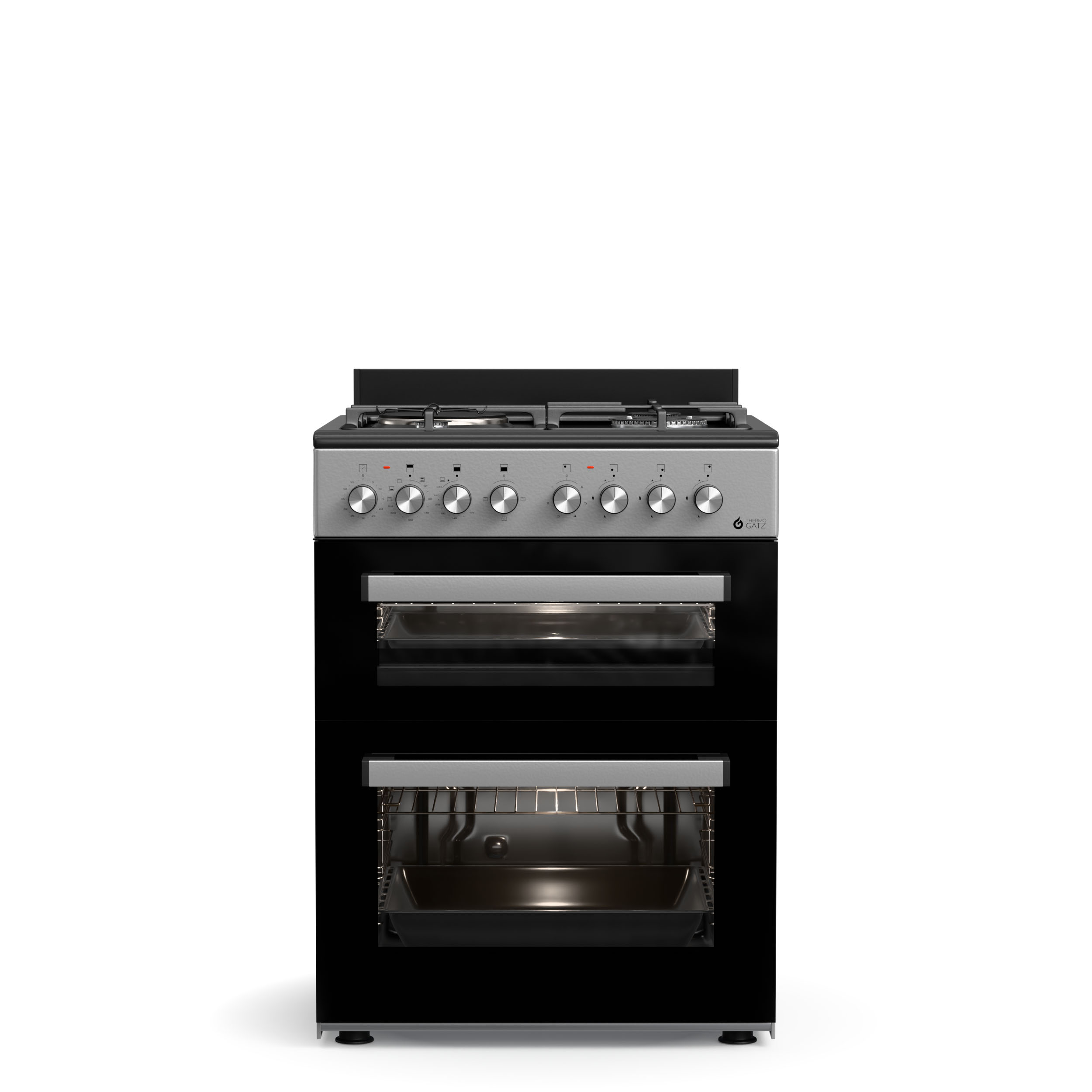ΚΟΥΖΙΝΑ ΜΙΚΤΗ TGS 8001 IX DOUBLE-CAVITY - Image 3