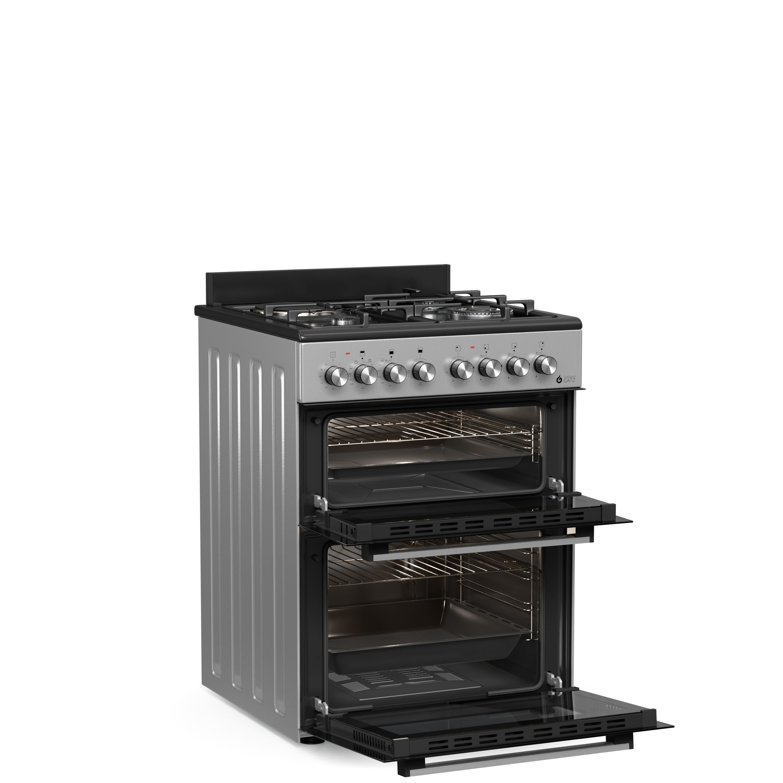 ΚΟΥΖΙΝΑ ΜΙΚΤΗ TGS 8001 IX DOUBLE-CAVITY - Image 5