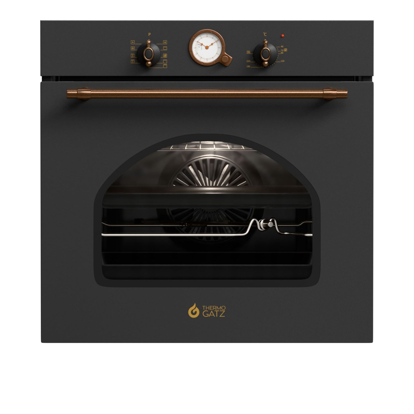 ΦΟΥΡΝΟΣ ΗΛΕΚΤΡΙΚΟΣ TGS 5580 XL RUSTIC ANTH 80Lt