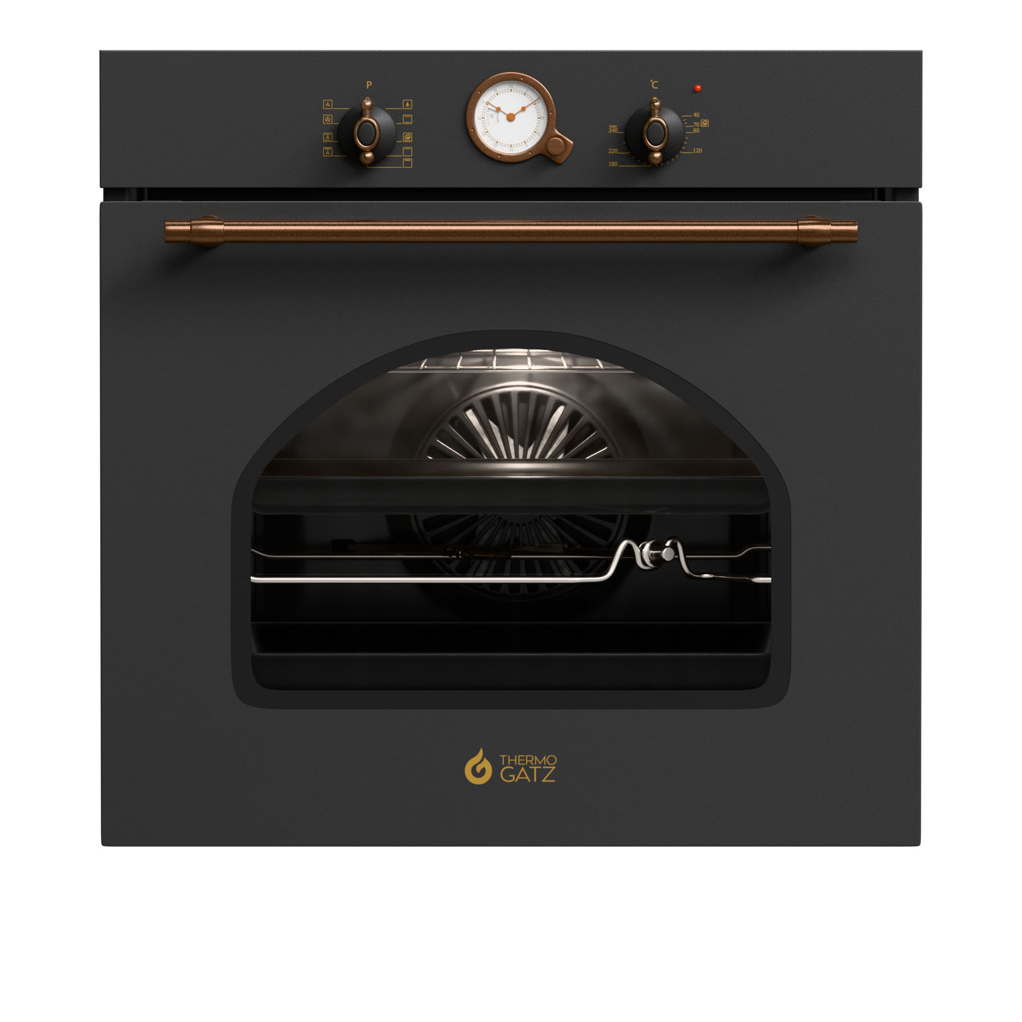 ΦΟΥΡΝΟΣ ΗΛΕΚΤΡΙΚΟΣ TGS 5580 XL RUSTIC ANTH 80Lt