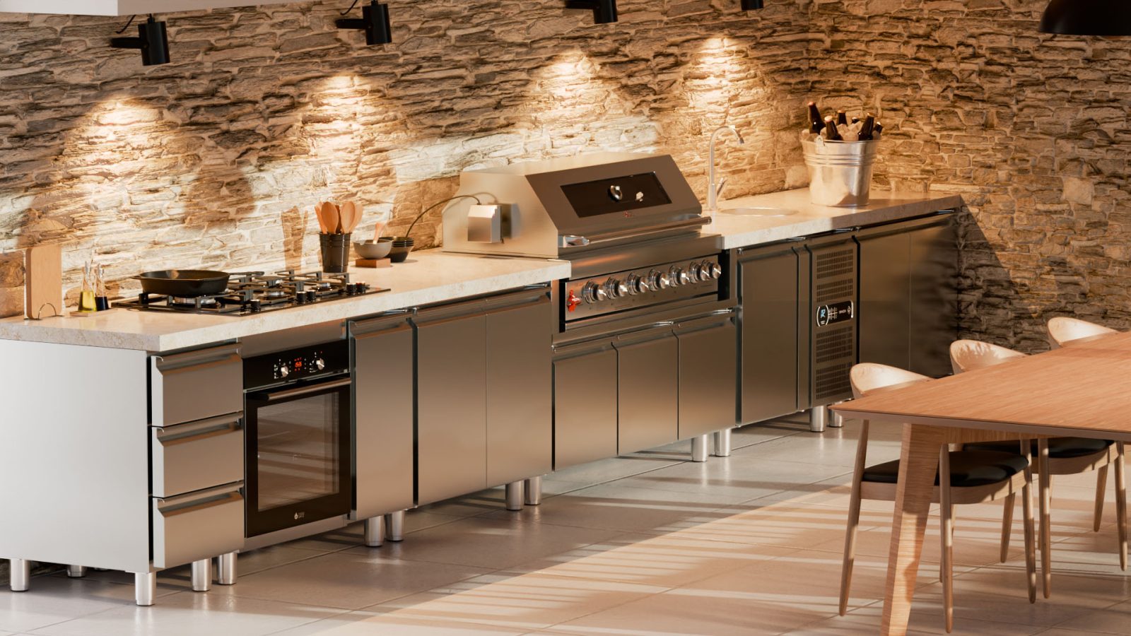 ΕΡΜΑΡΙΟ INOX BBQ TGH-B1-B8B-G ΜΕ ΠΟΡΤΕΣ - Image 27