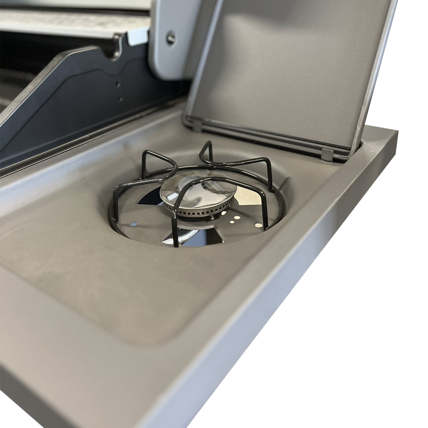 BBQ ΥΓΡΑΕΡΙΟΥ GS GRILL ELITE 3+1 INOX - 11,5 kW - Image 9