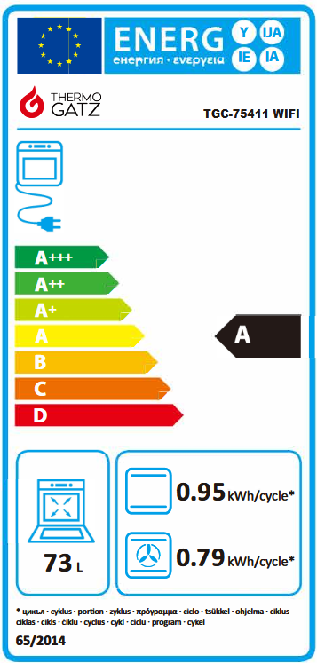 ΦΟΥΡΝΟΣ ΗΛΕΚΤΡΙΚΟΣ TGC 75411 WIFI - Image 6